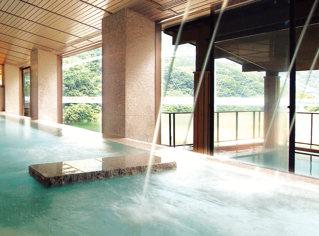 湯と向き合うくつろぎのひととき