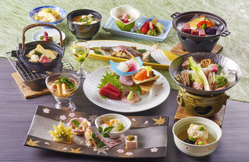 旬の素材を生かしたお料理