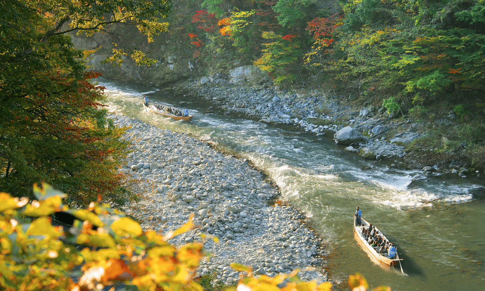 鬼怒川ライン下り