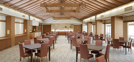Banquet room and meeting room